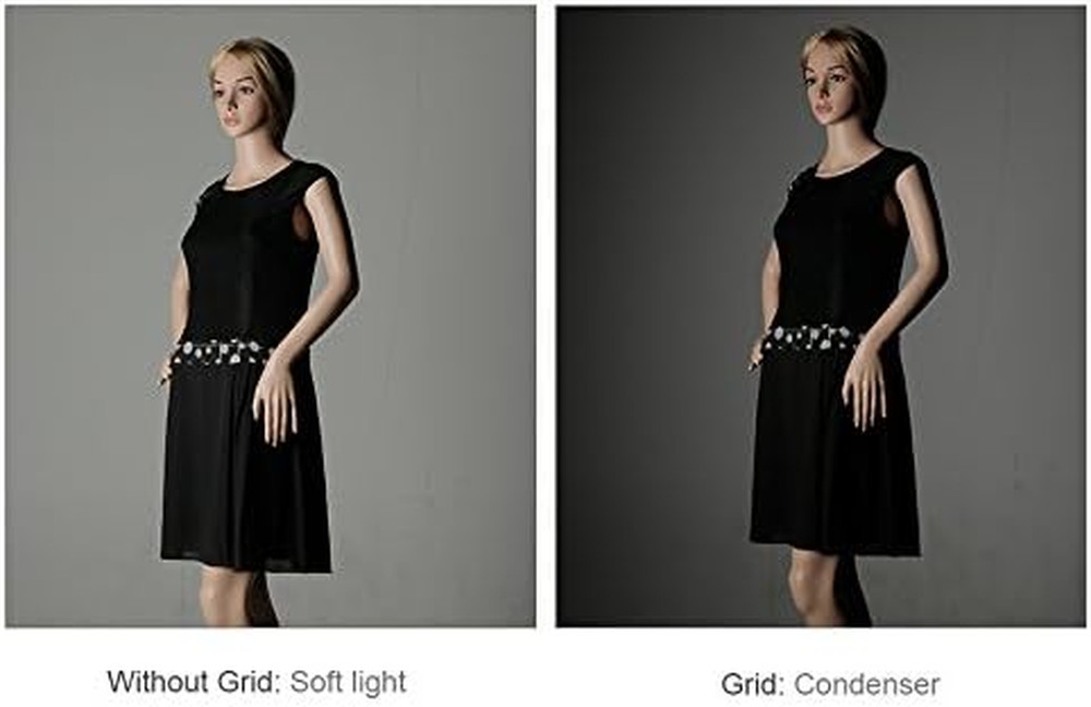 12"X 47" 30X120Cm Honeycomb Grid Rectangular Softbox for Photo Strobe Studio Fla