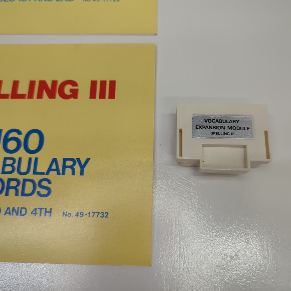Vintage Sears Talkatron Learning Computer Talking Math Spelling Tiger 1985