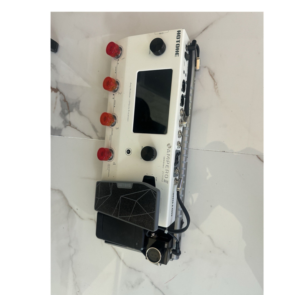 Hotone Ampero II Guitar Multi-Effects Processor Delay Drum Looper Digital