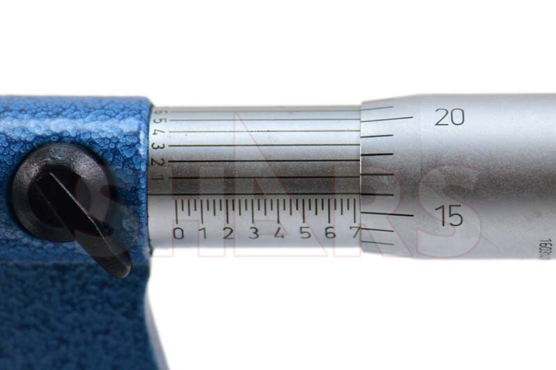 SHARS 3-4" SCREW THREAD CARBIDE MICROMETER MULTI ANVILS .0001 NEW P}
