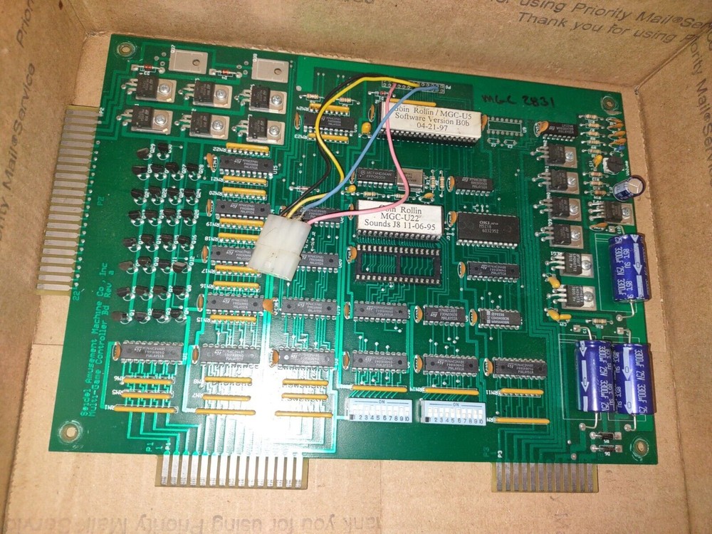going rollin arcade redemption main pcb #381