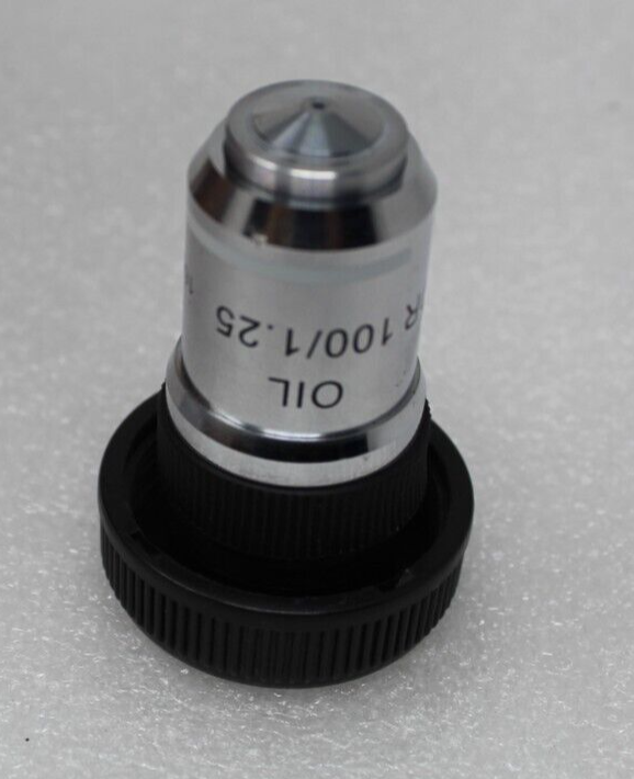 NEW AMSCOPE FLUOR 101/1.25 160/0.17 Microscope Objective Lens