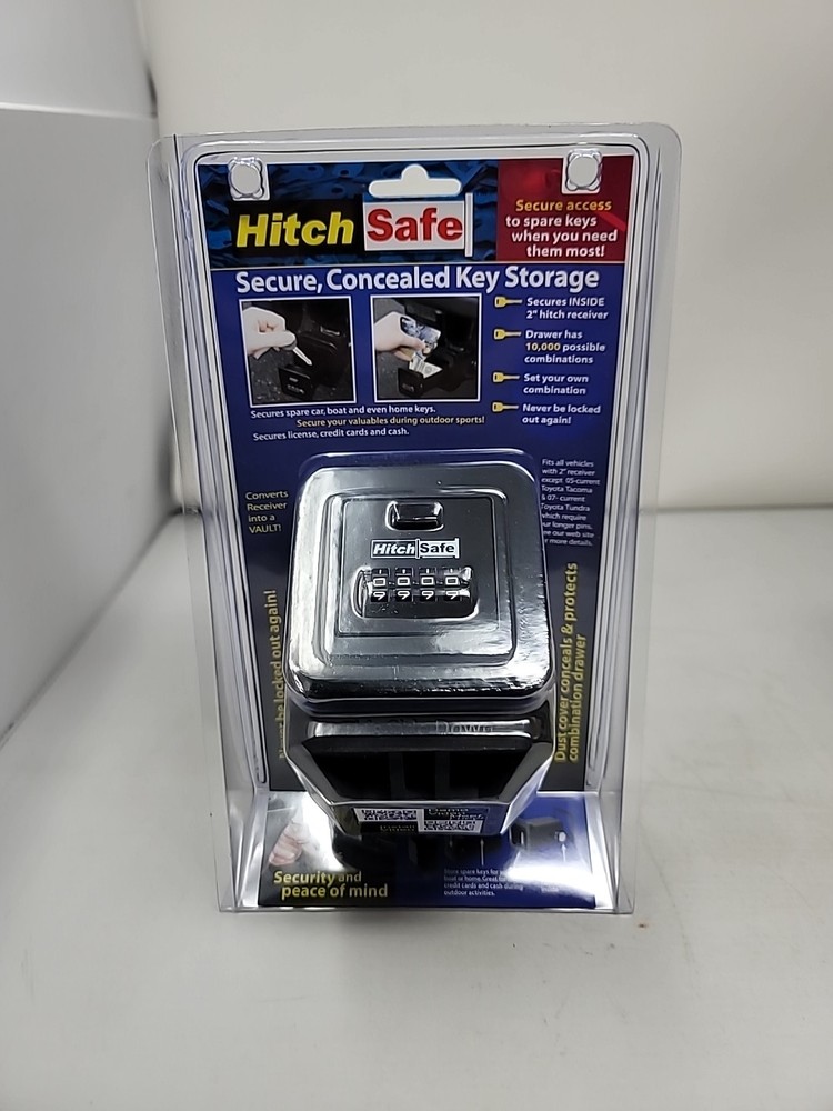 HitchSafe Key Vault Hidden Storage Lock Box HS7000