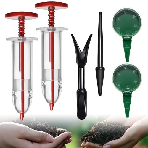 Mini Seed Spreader Set, Seed Planter Tool for Small Seed, Tiny Seed Dispenser