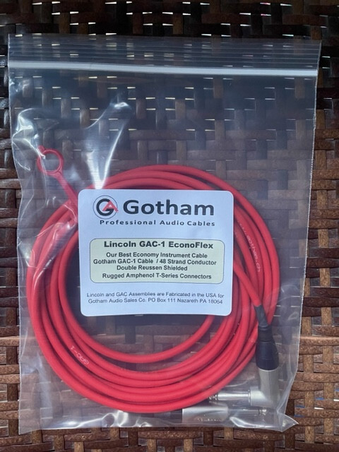 LINCOLN Econoflex Instrument Cable Assemblies 06 FT RED