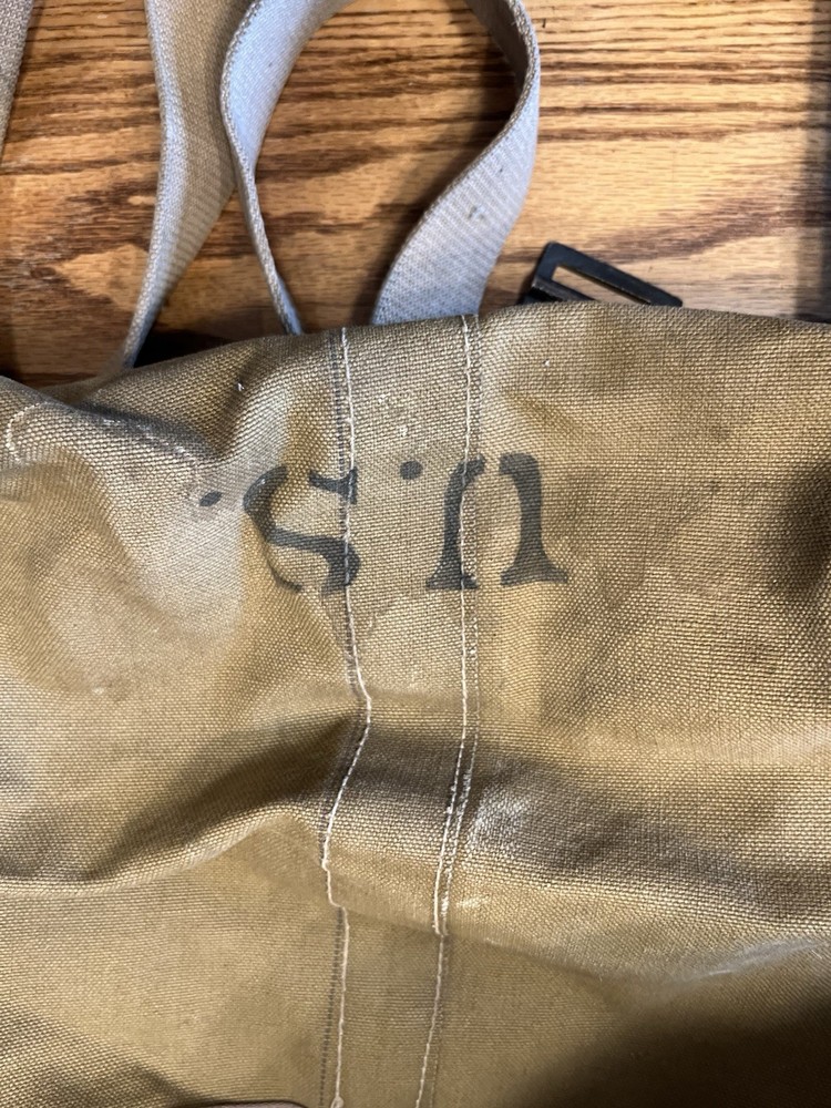 WW1 Unit Marked Canvas Squad Bag