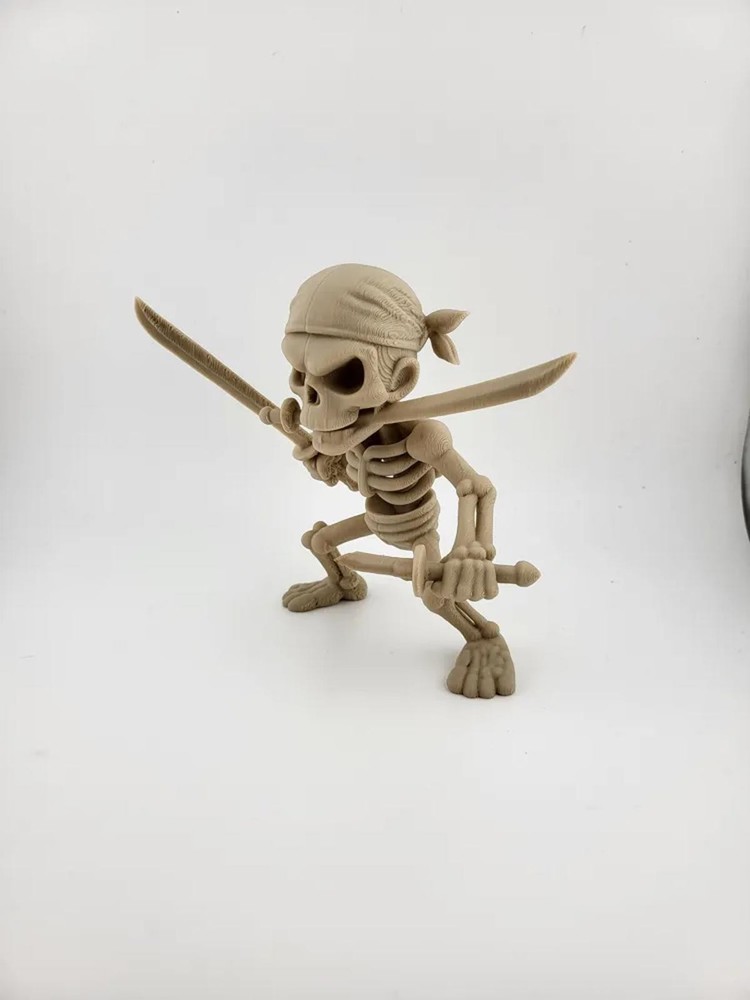Pirate Hunter Zoro Skeleton Figure - One Piece Halloween Horror