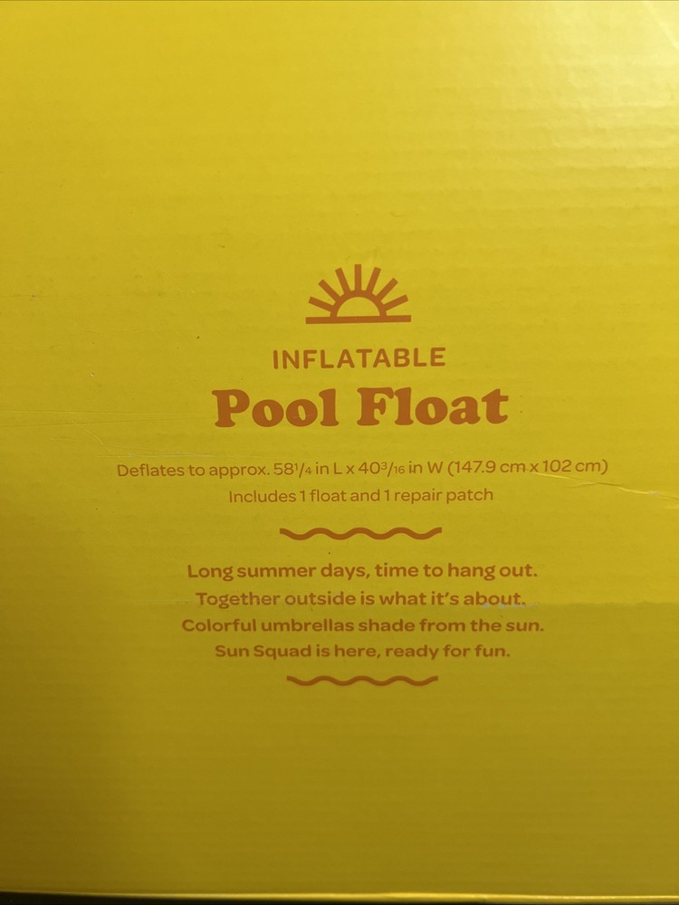 Pool Float Leopard - Sun Squad: PVC Water Inflatable for 1 Person