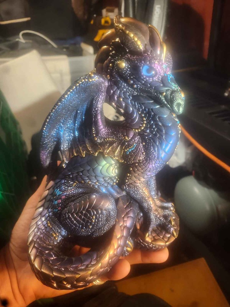 Windstone Editions Peacock Dragon 1986