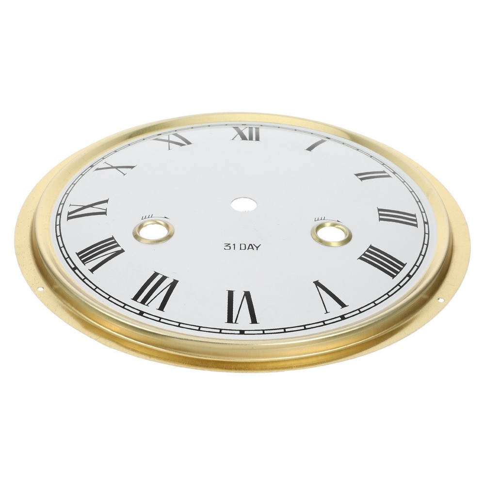 Round Wall Clock Movement Parts Face Replacement Faces for Crafts