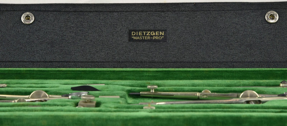 Drafting Set Dietzgen 1212 PJL 'Master-Pro' 12pc. Germany