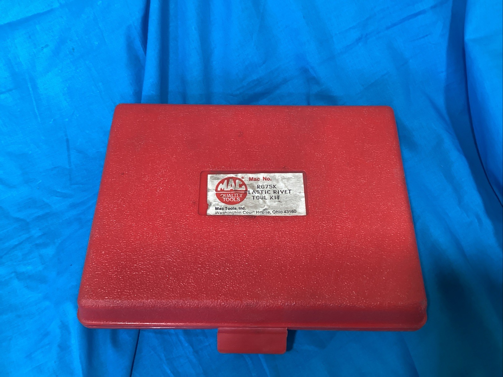 OEM MAC Tools RG-75K Plastic Rivet Tool Kit