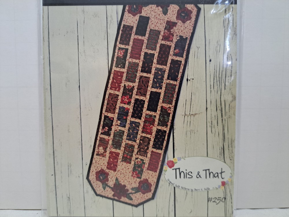 This & That Quilt Pattern - Cobblestones (12" x 38") #250