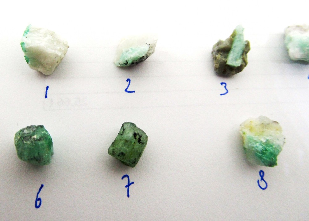 Raw Emerald Stone (1) in its Matrix