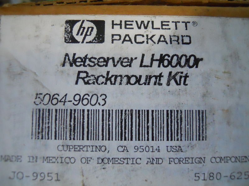 HP Netserver LH6000r Rackmount Kit 5064-9603