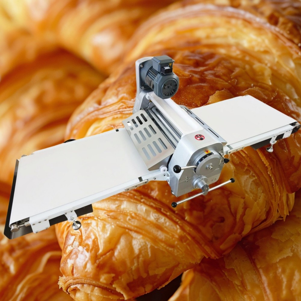 Pastry Machine Dough Roller Dough Sheeter 110V Folding Dough Rolling Machine