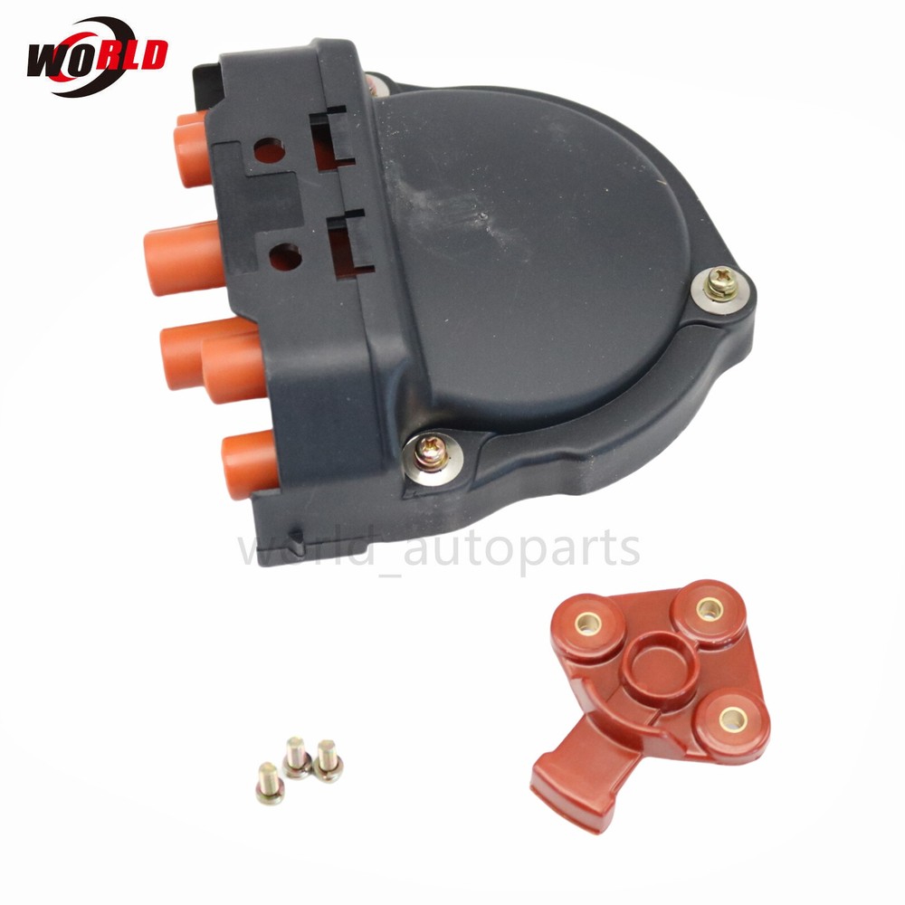 Fits BMW E23 E24 E28 E30 E31 E32 New Distributor Cap & Rotor 12111725070 US