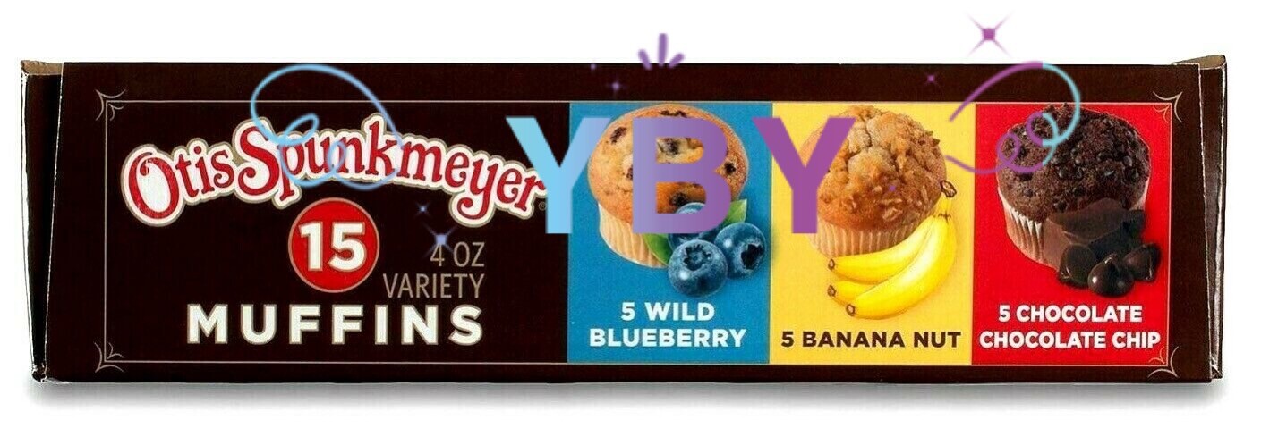 Otis Spunkmeyer Assorted Muffins 15 CT 60 OZ
