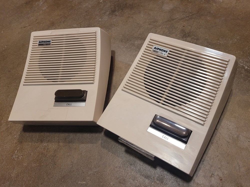 Aiphone LA-A Intercom Base Stations, Set of 2