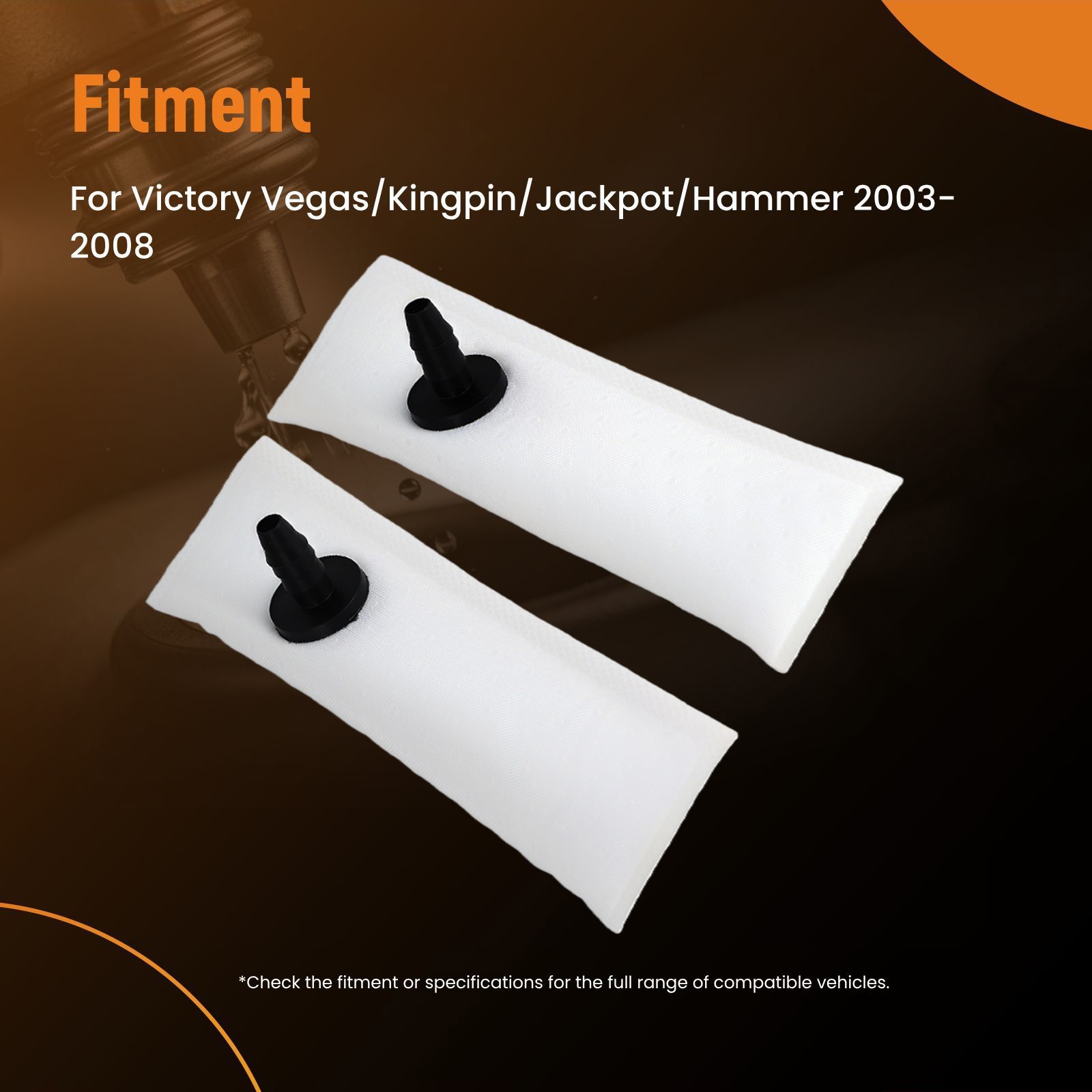 Fuel Pump w/ Regulator for Victory Vegas Kingpin Jackpot Hammer 2003-08 2520284