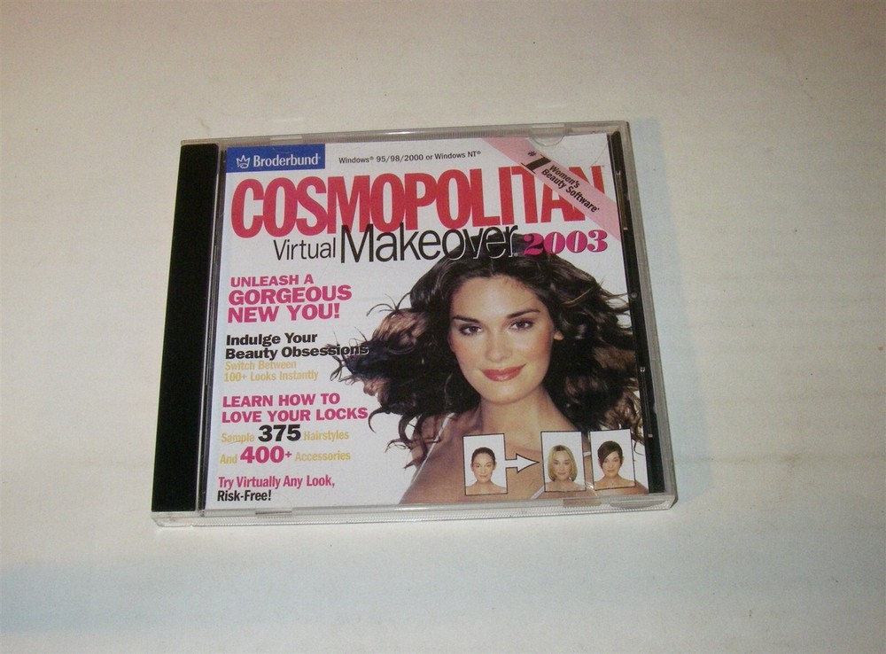 COSMOPOLITAN VIRTUAL MAKEOVER 2003 CD R2216