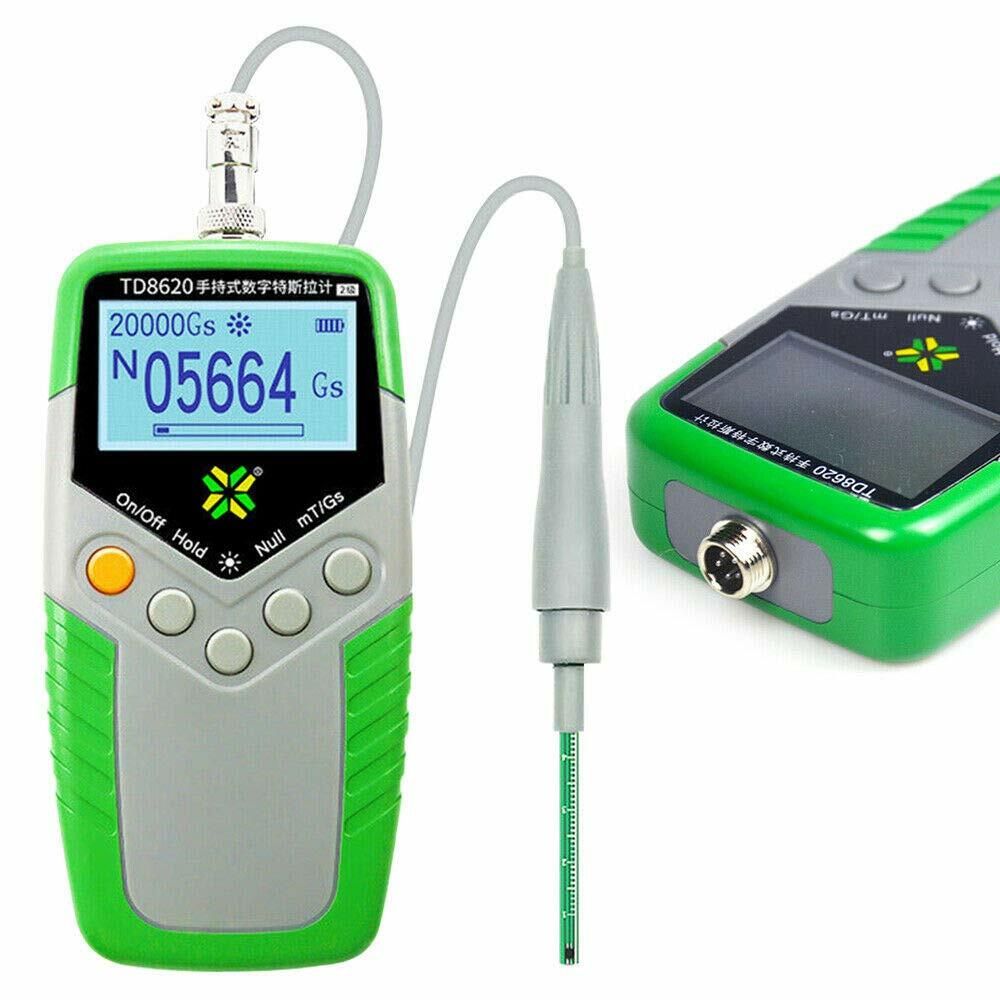 Tesla Meter Permanent Magnet Surface Magnetic Field Tester with Class 1 Accuracy