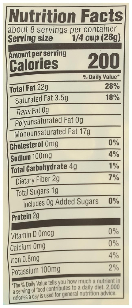 , Organic Macadamia Nuts, 8 Ounce