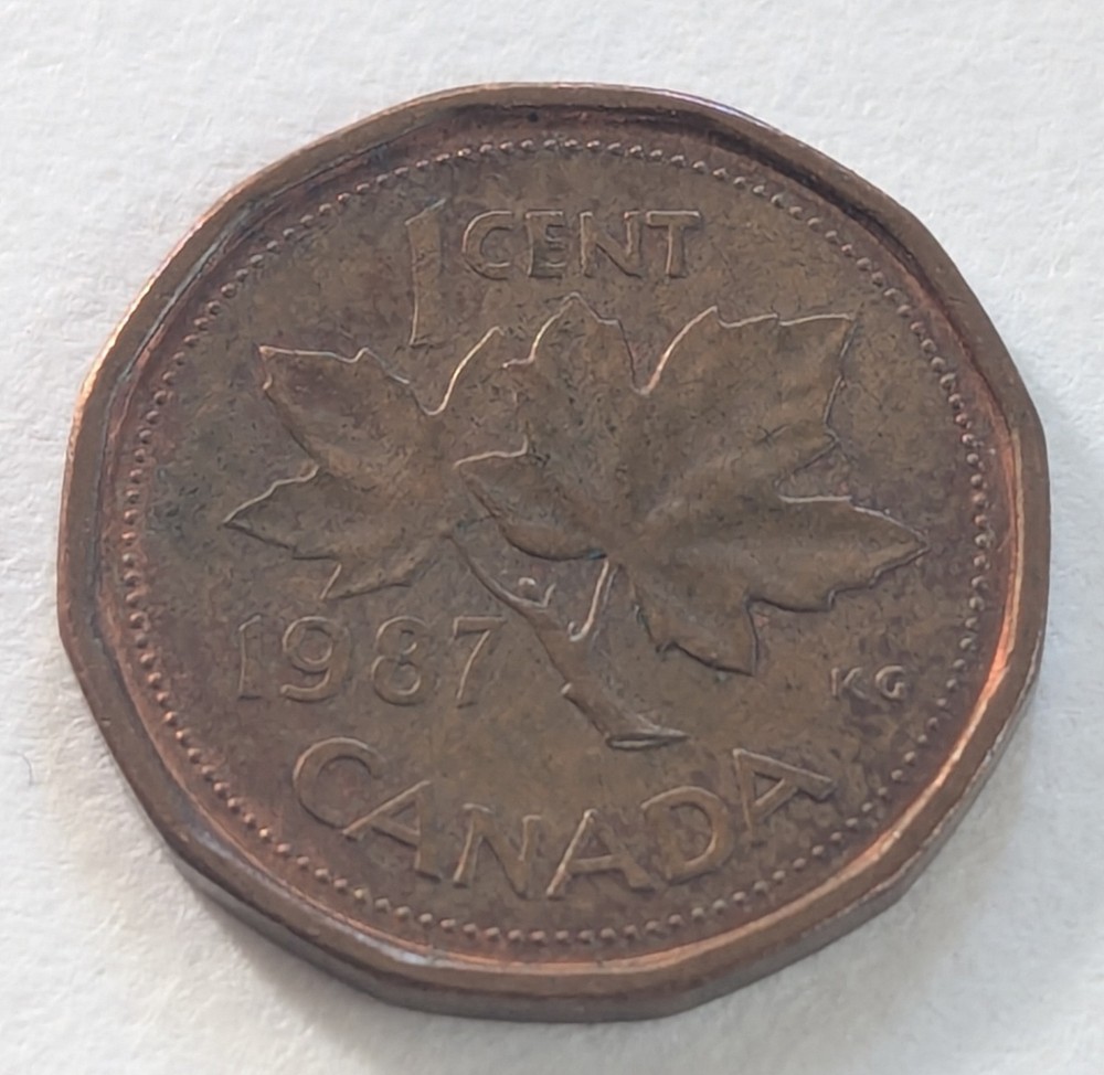 Canada, 1987, One Cent