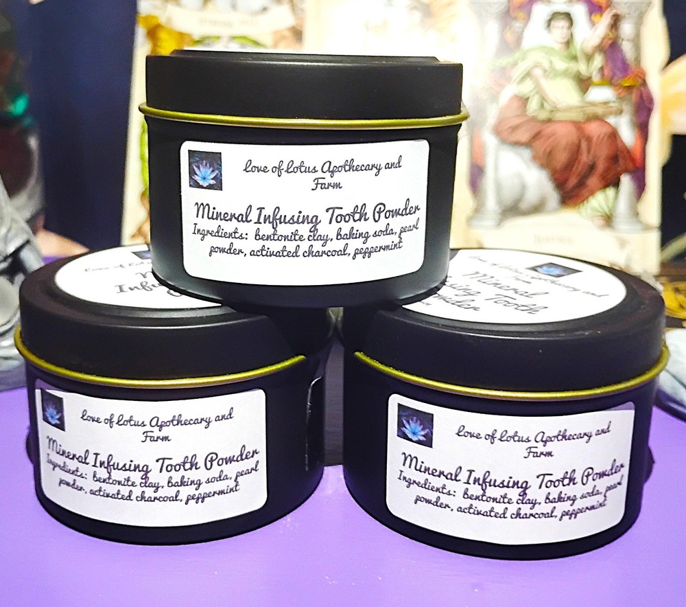 Peppermint Mineral Infusing Tooth Powder - 4oz