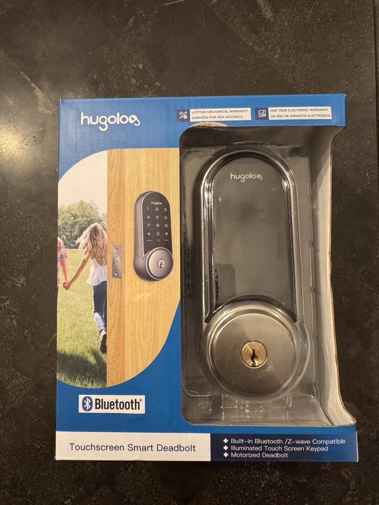 Hugolog Touch Screen smart Deadbolt Bluetooth