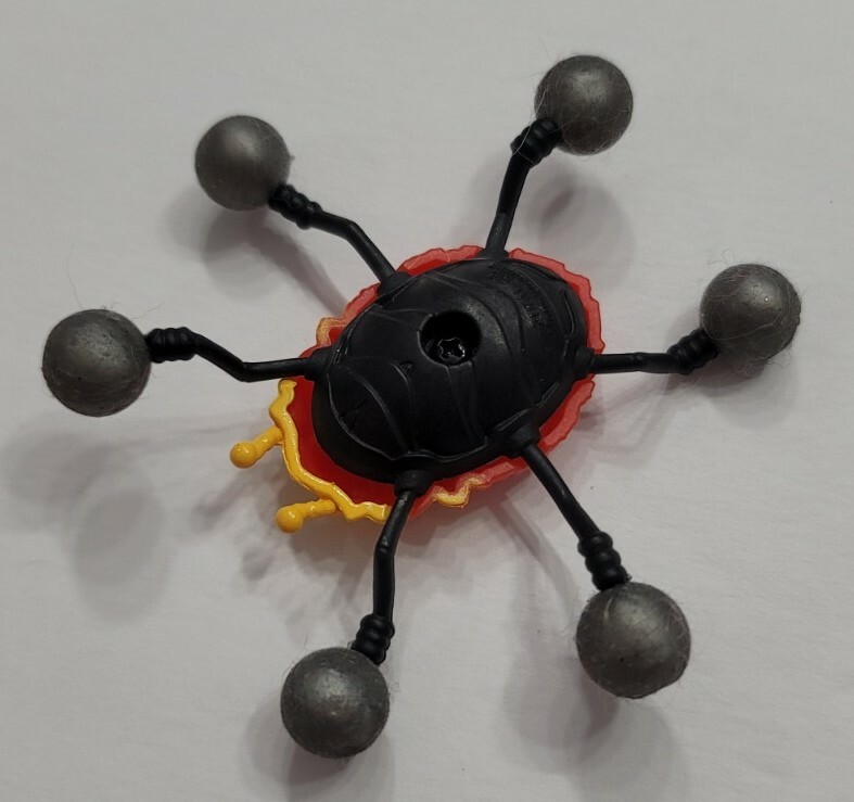 ZURU X-SHOT BUG ATTACK TARGET RED & YELLOW GRAY REPLACEMENT SINGLE BUG ONLY