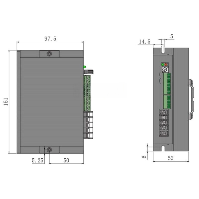 1PC BLD-750 48V Brushless DC Motor Driver 18-52VDC 750W BLDC Motor Controller