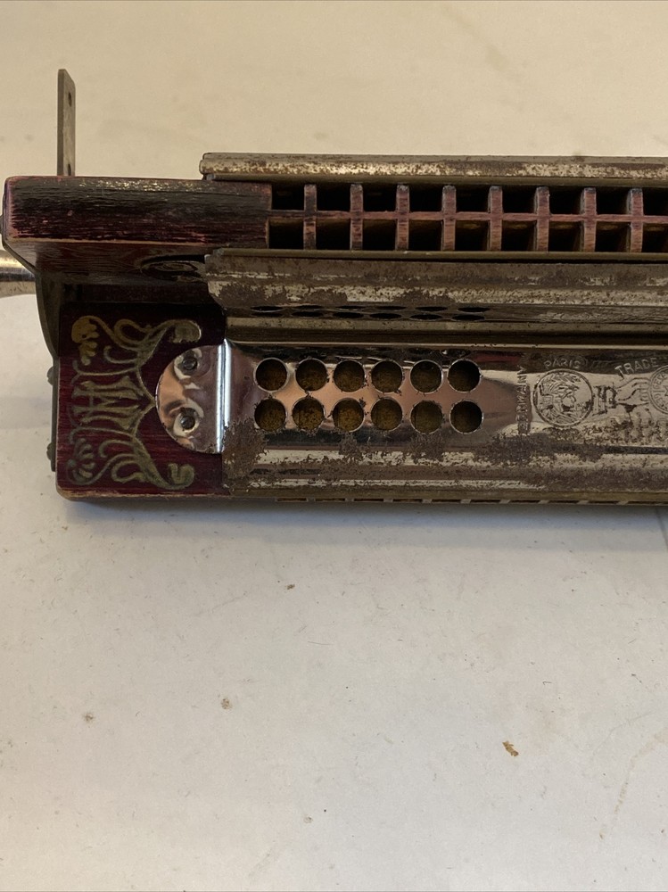 Hohner Paddle Wheel 4-In-1 Harmonica / Harp CFG *Rare* Missing D