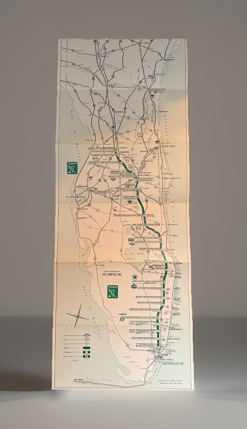 1950s Florida Travel Brochure Lot Maps Weeki Wachee Silver Springs Vtg