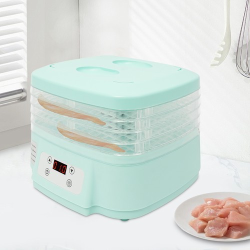 5 Trays Food Dehydrator Machine, Adjustable Timer Fruit Drying Machine