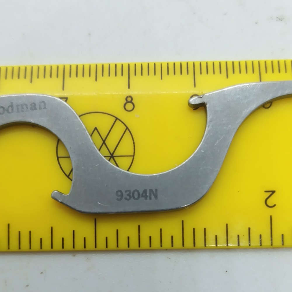 Codman Orthopedic Surgical Instruments 9304N Multi 'C' Spanner 6 Size Stainless