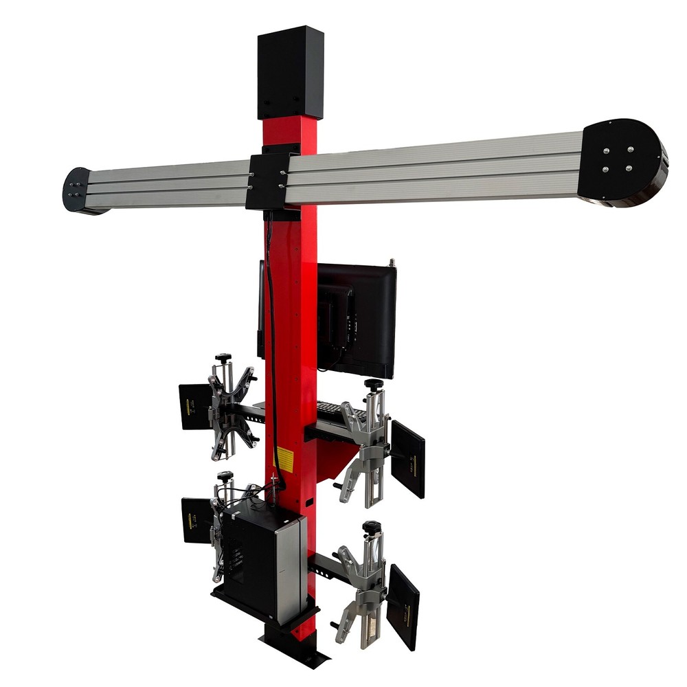 110V 3D Intelligent Wheel Aligner Wheel Alignment Machine LED Wheel Calibration