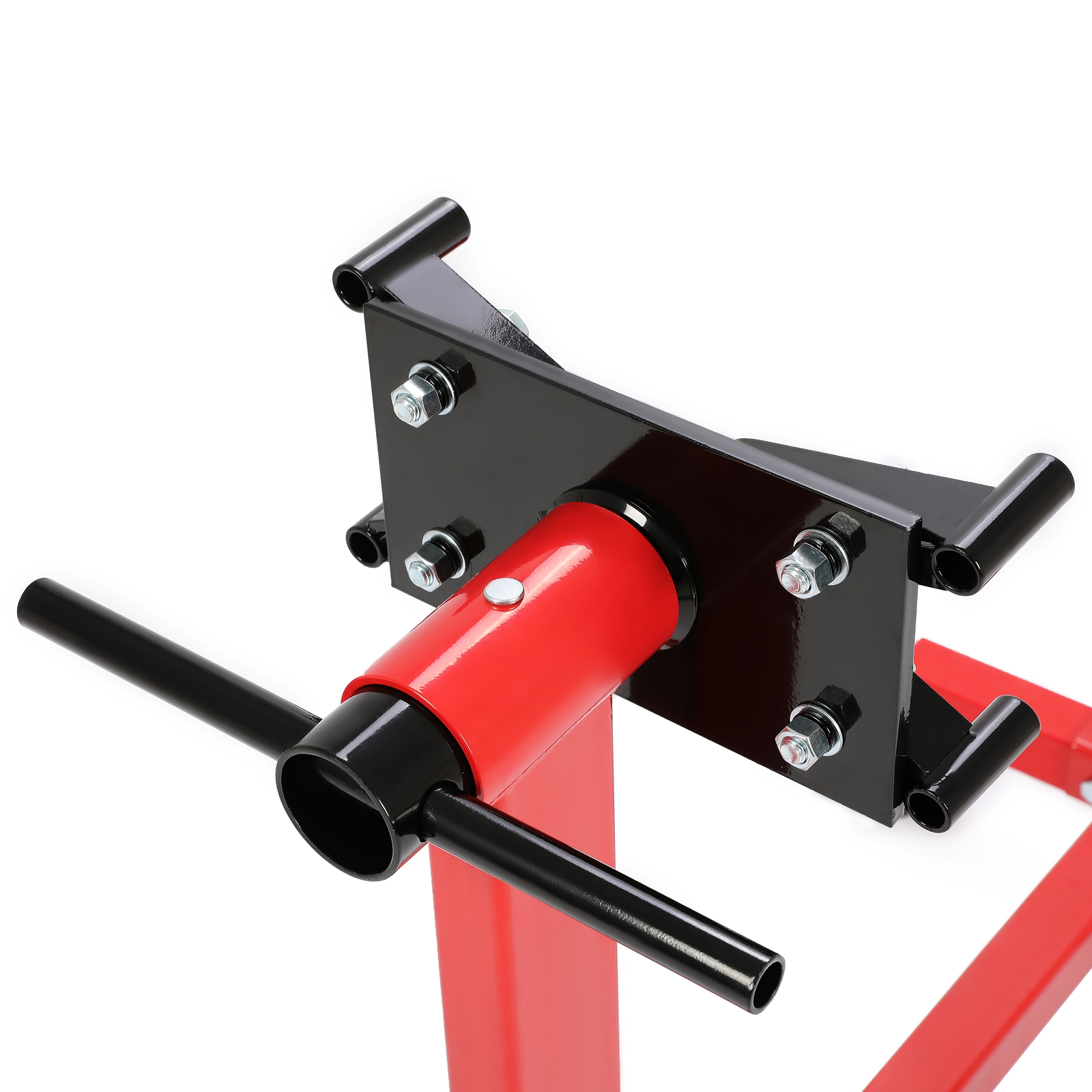 1500LBS Steel Engine Stand 360 Degree Rotating Head Adjustable Mounting Red