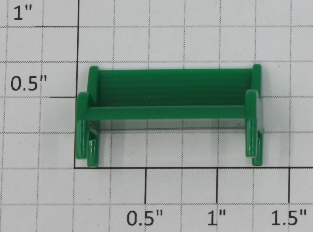 Plasticville PV-70 Light Green Bench
