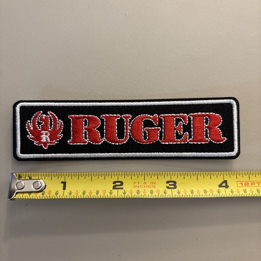 Ruger (Embroidered Iron on patch) Firearm/Gunmaker