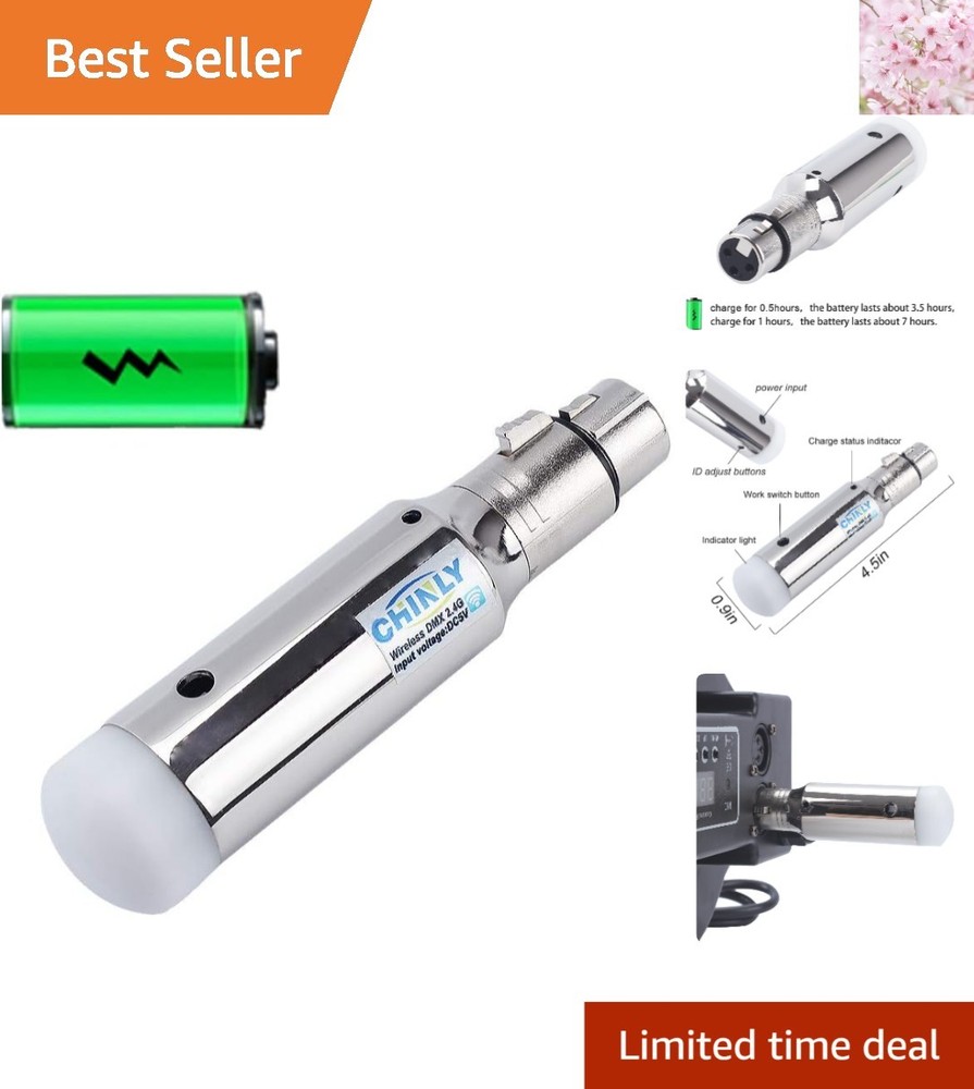 Advanced DMX Dfi 2.4G Wireless Receiver for Professional LED Stage Lighting