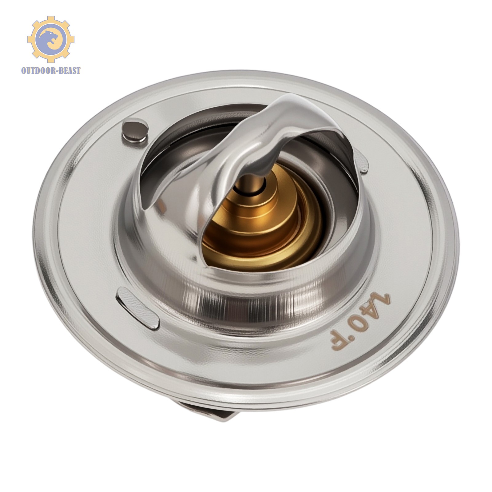 For 140 MerCruiser Thermostat Kit w/ Housing Sleeve gaskets 4.3 5.0 5.7 7.4 8.2