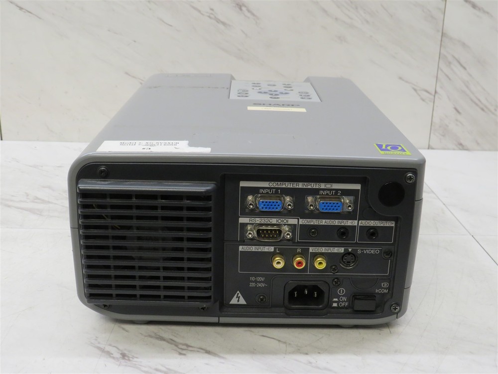 Sharp Notevision LCD Projector XG-NV5XU 1090 Lamp Hours