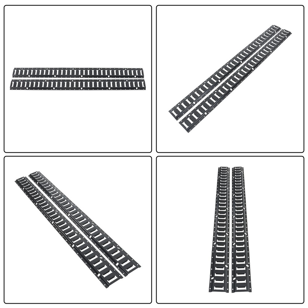 LABLT 30PCS 5' E Track Tie Down Rail System Heavy Loads Horizontal For Trucks