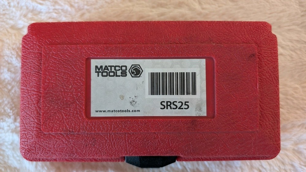 Matco Tools 5pc Rethreading Kit SRS25