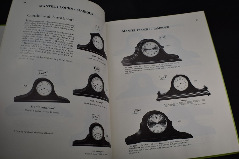 *STATED FIRST* Gilbert Clocks & Supplement *Both are HC!*