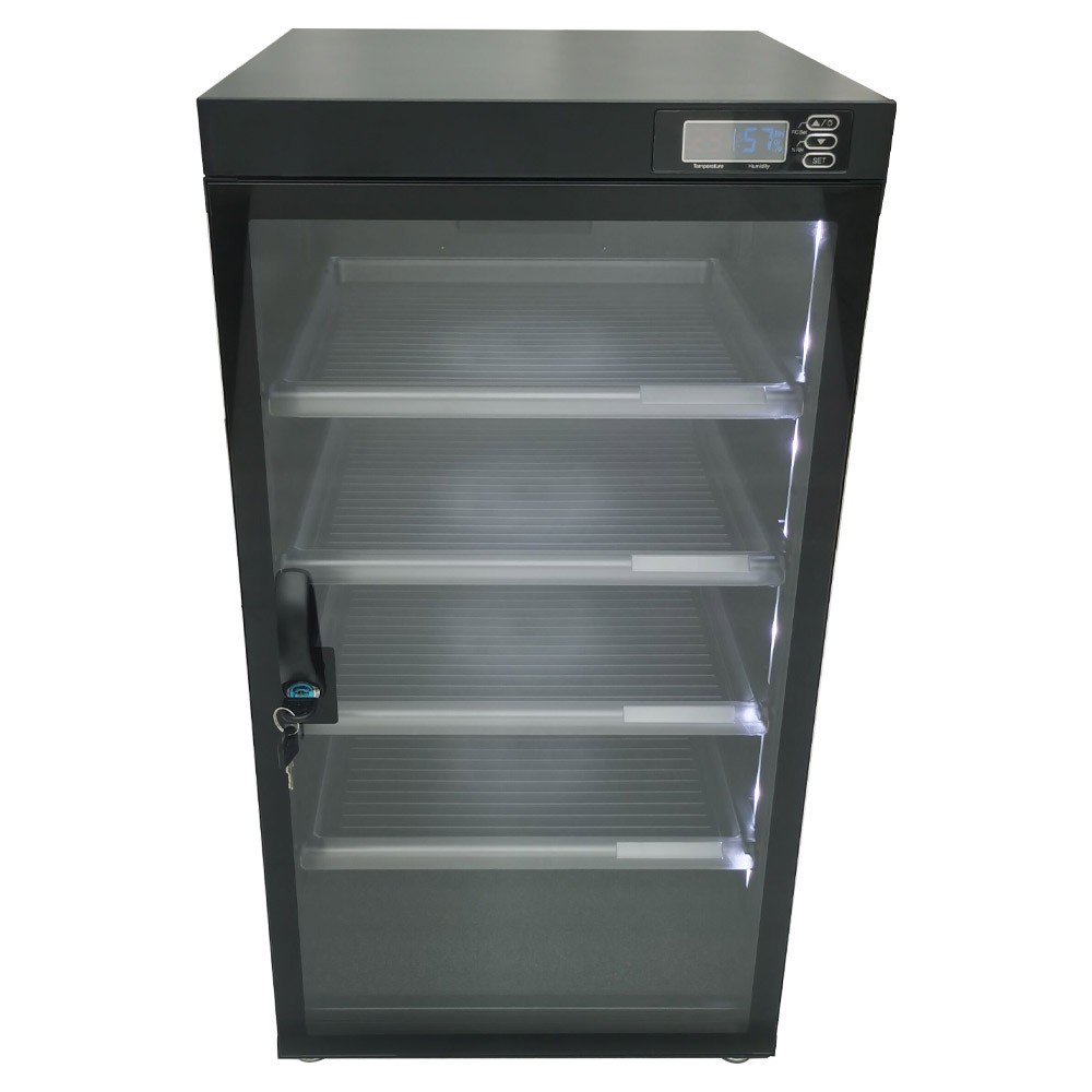 100L Full Automatic Digital Camera Dehumidify Storage Cabinet 5 Layers Camera Le