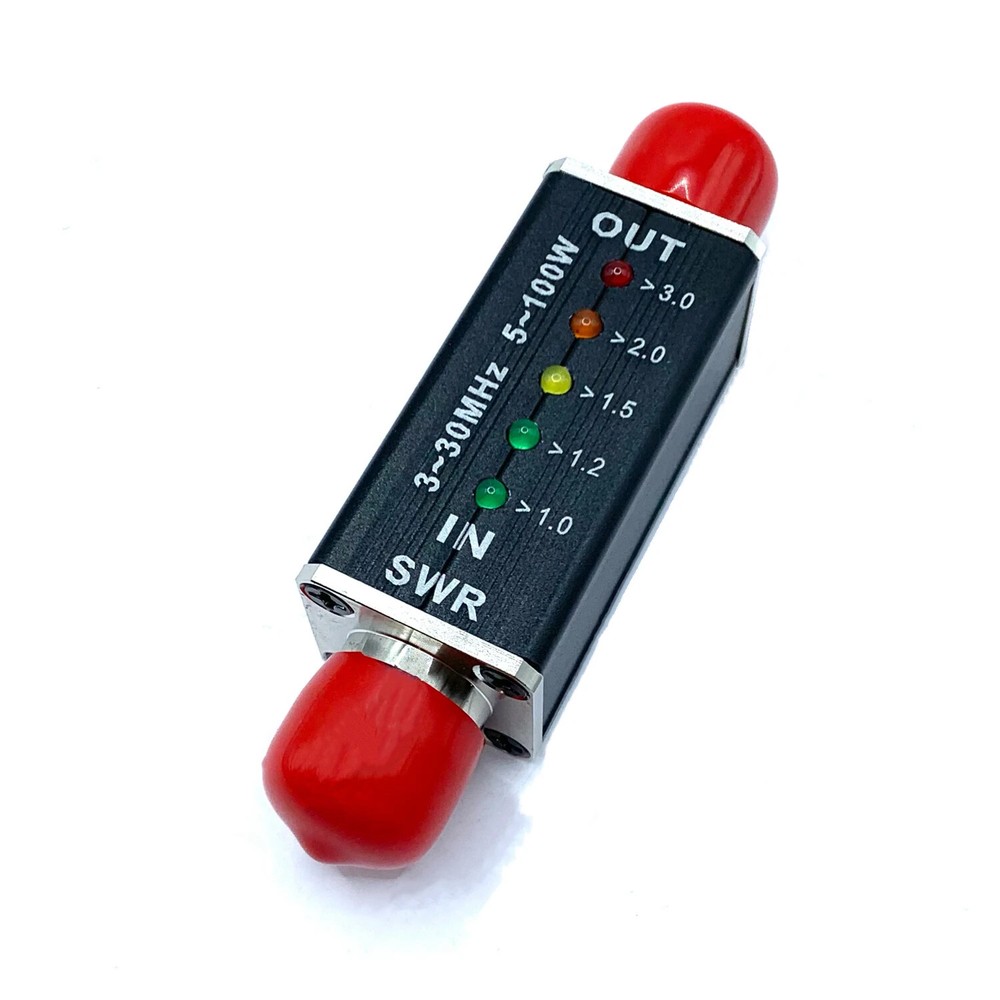 3-30MHz Frequency Max 100W Shortwave Standing Wave Indicator Standing Wave Meter
