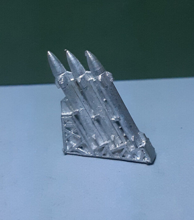 Warhammer 40k Epic Squats Cyclops rockets metal part bit