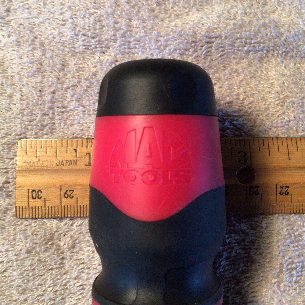 Mac Tools Mac-grip Ratcheting Magnetic Stubby Screwdriver Bit Driver 1/4”